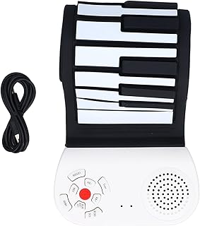49 Tasten Handrollen Klavier USB -Ladung Elektrische Klaviertastatur für Kinder Lernen für Kinder