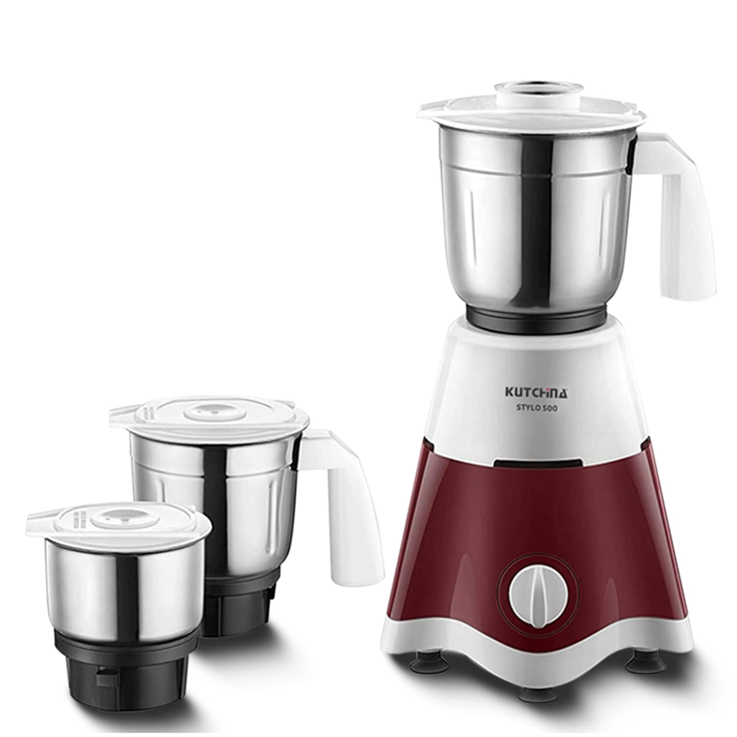 Kutchina Stylo 500 Hygrade Motor Mixer Grinder 500 Watt with 3 Jars (Liquidizing, Wet Grinding, Chutney Jar) | Stainless Steel Blades | Mixer Grinder 500+ Watt | 2 Years on Product (B089NRBYZY) Amazon Price History, Amazon Price Tracker