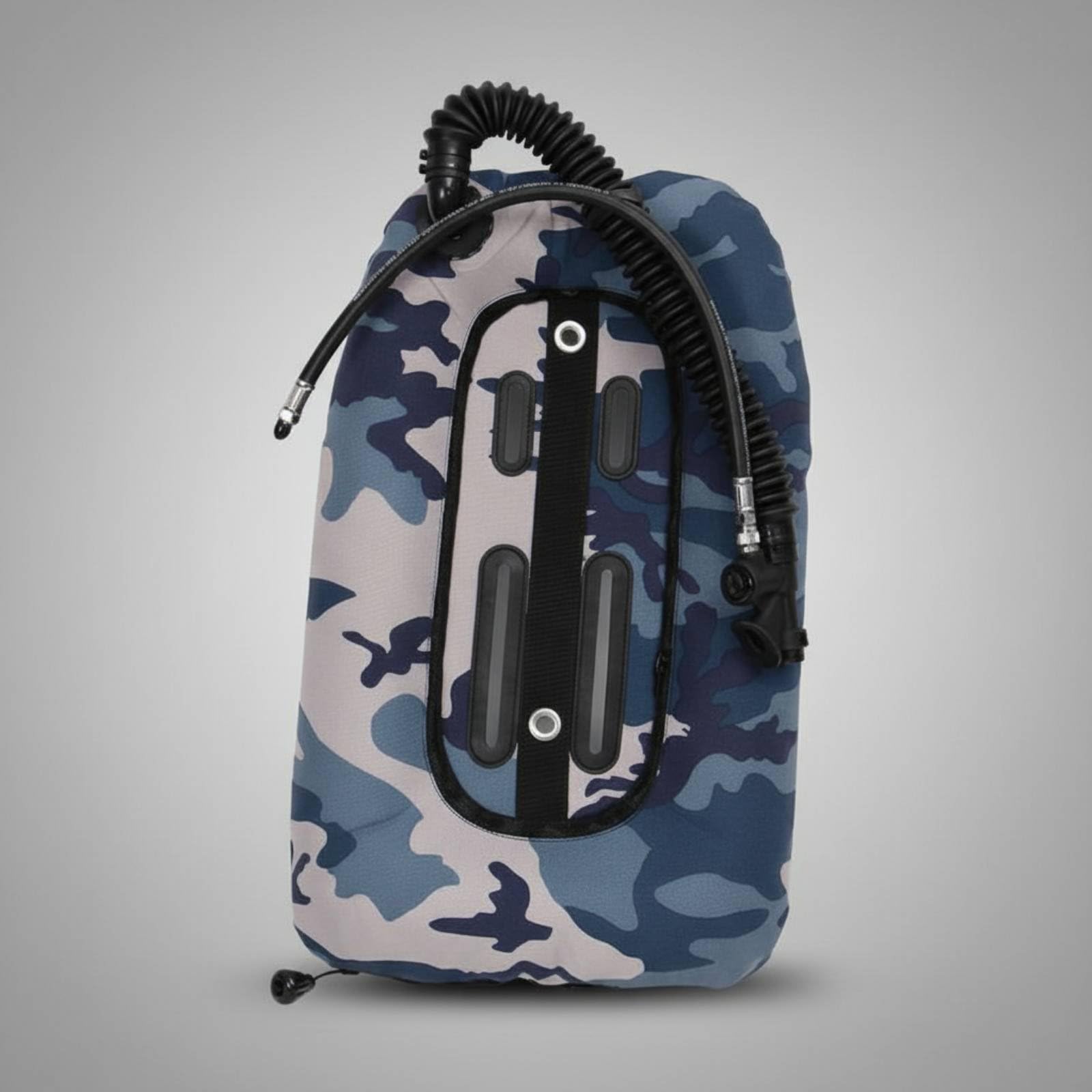 Baoblaze Gilet di Galleggiamento per Immersioni Donut Compensatore di Spinta Giubbotto Subacqueo Zaino Posteriore Nylon Durevole Vescica Tpu Sigillata di