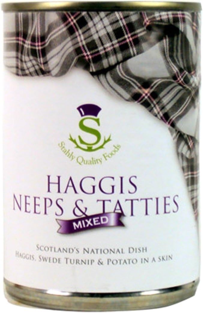 Haggis with Neeps & Tatties in a Tin