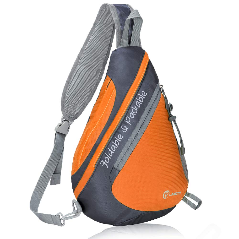 ZOMAKE Sling Backpack Crossbody Bag Shoulder Bag Travel Hiking Daypack Mini Chest Backpacks for Men Women