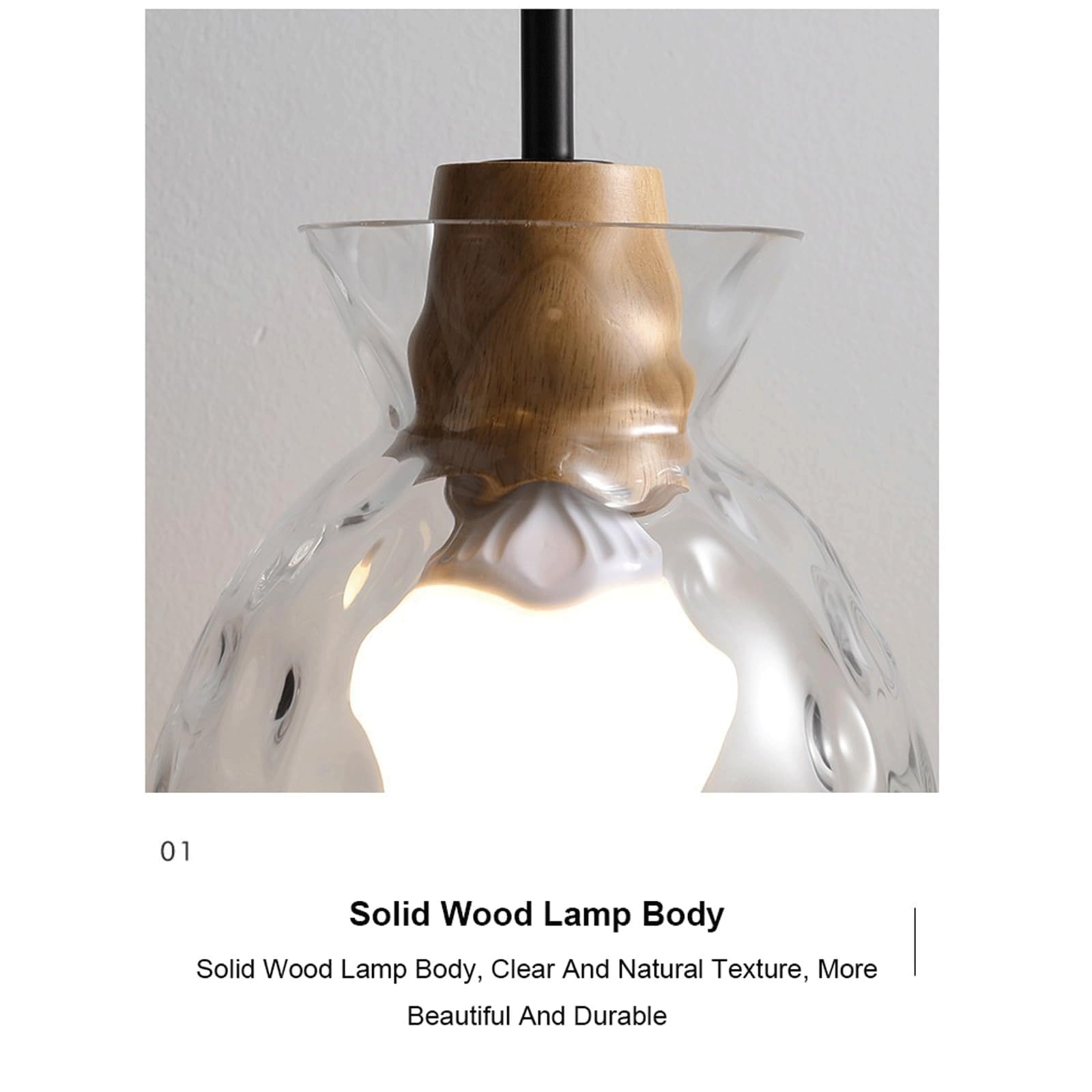 Japońska lampa wisząca w stylu Wabi-Sabi, lampa wisząca w stylu vintage