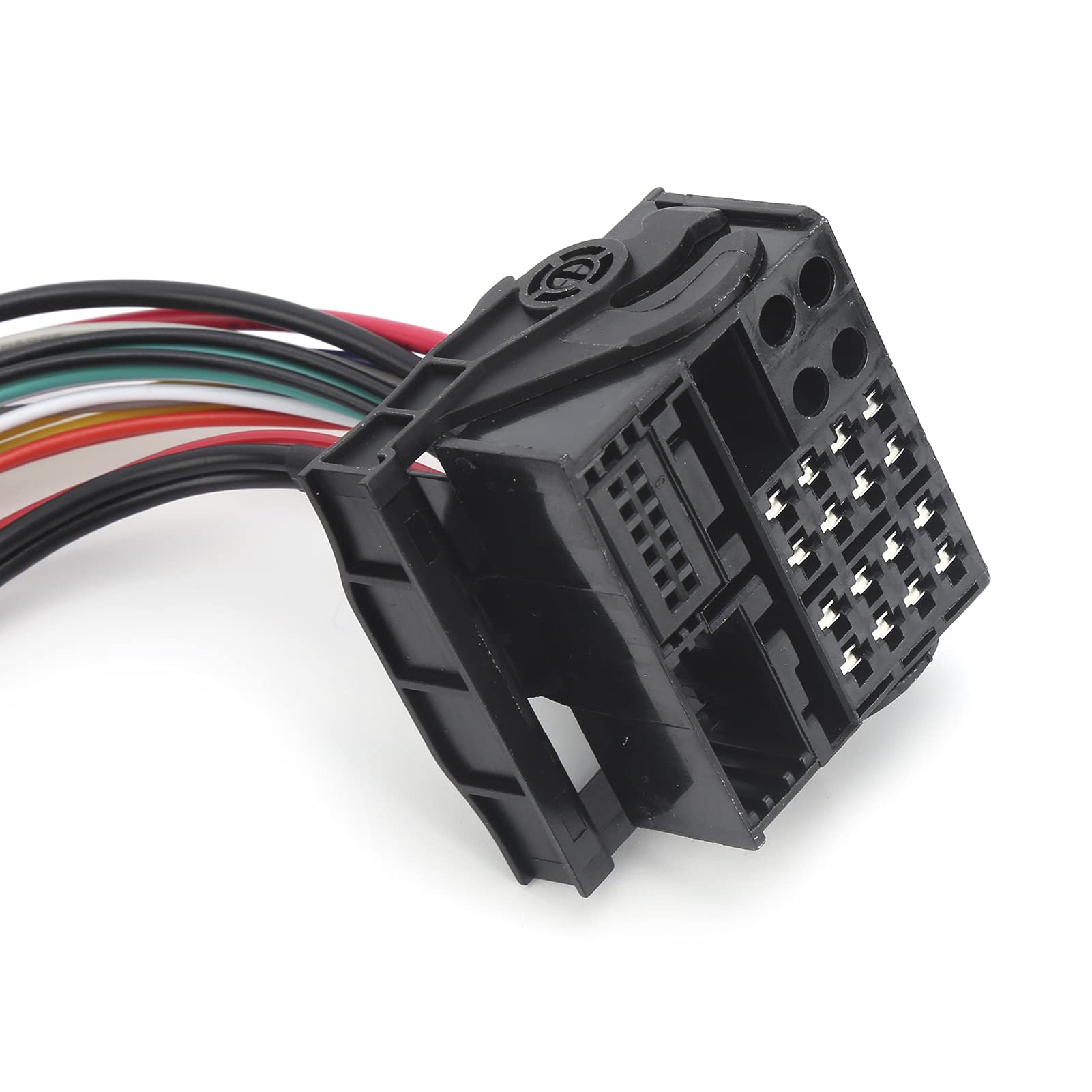 12Pin Bluetooth 5.0 Aux Adattatore Audio Per Auto Connettore Stereo con Microfono Cavo 59.1in Adatto Per CD30 CDC40 CD70