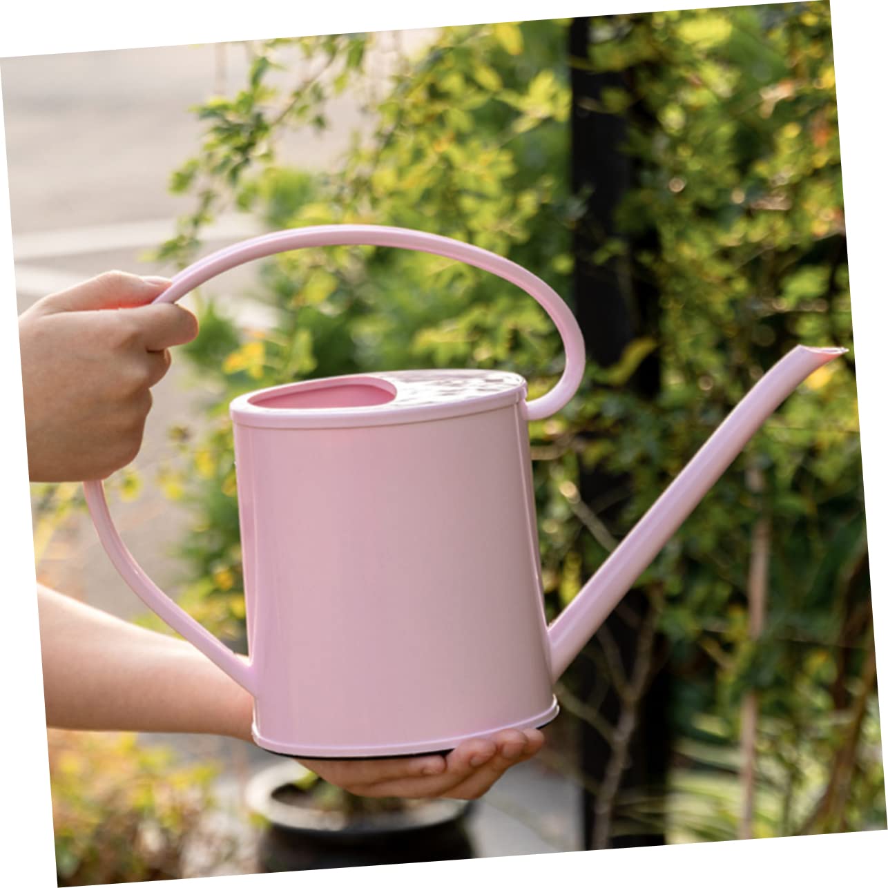 POPETPOP 2pezzi Annaffiatoio Da Giardino Beccuccio Lungo Utile Per Annaffiare Piante Casa e Giardino Manico Ergonomico Per Comodo Utilizzo Per Interni Ed Esterni