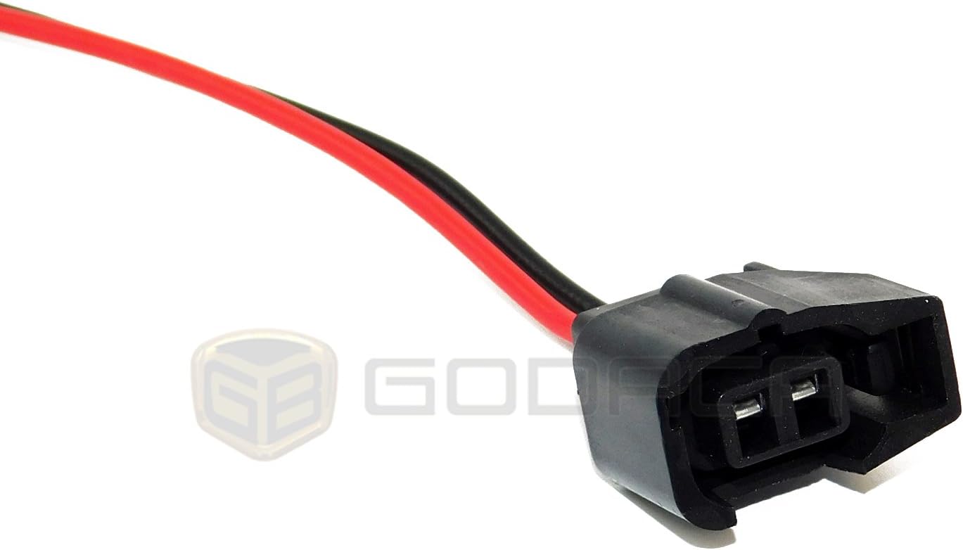 1 x Plug Pigtail Connector Fuse Fuel Injector NH1 OBD2 for Honda Acura 2way