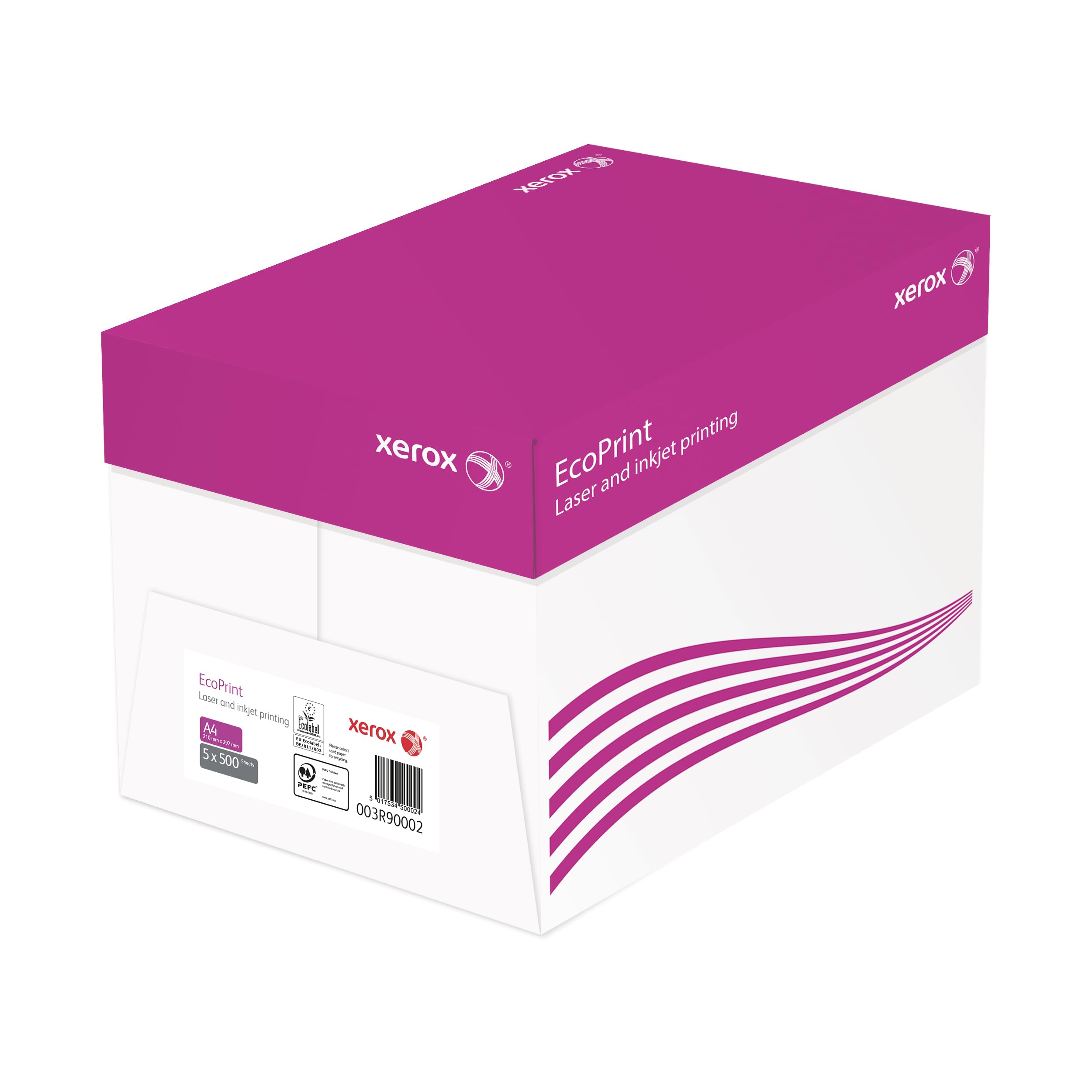Xerox EcoPrint PEFC 75gsm A4-1 scatola (5x500sh), 2500 fogli