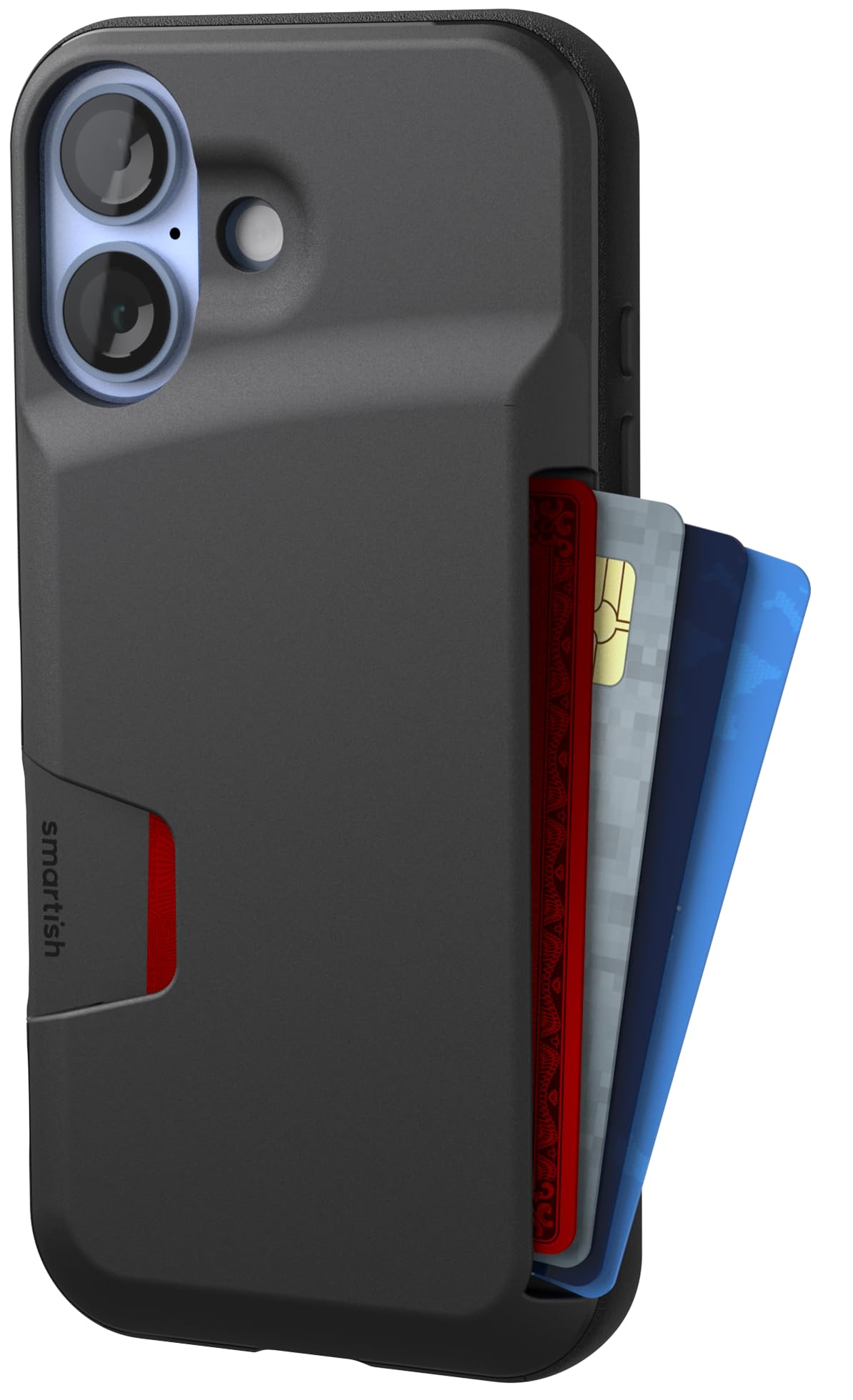 Smartish iPhone 17 Wallet Case - Wallet Slayer Vol 1 Slim Protective Credit Card Holder - Drop Tested