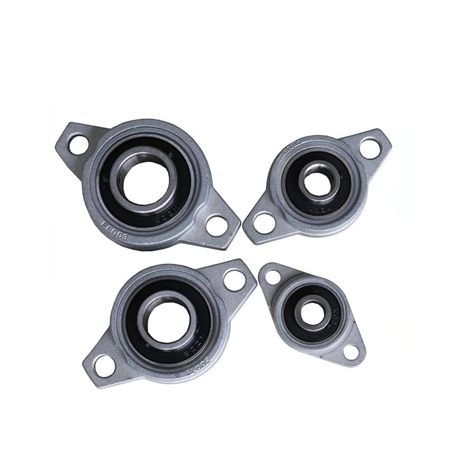 4/10 Uds KFL001 KFL004 KFL005 KFL000 KFL08 kfl08 8mm 12mm Bloque de Almohada rodamiento de Diamante Inserto de aleación de Zinc Eje de rodamiento Lineal (Color : KFL004 20MM, Size : 10Pcs)