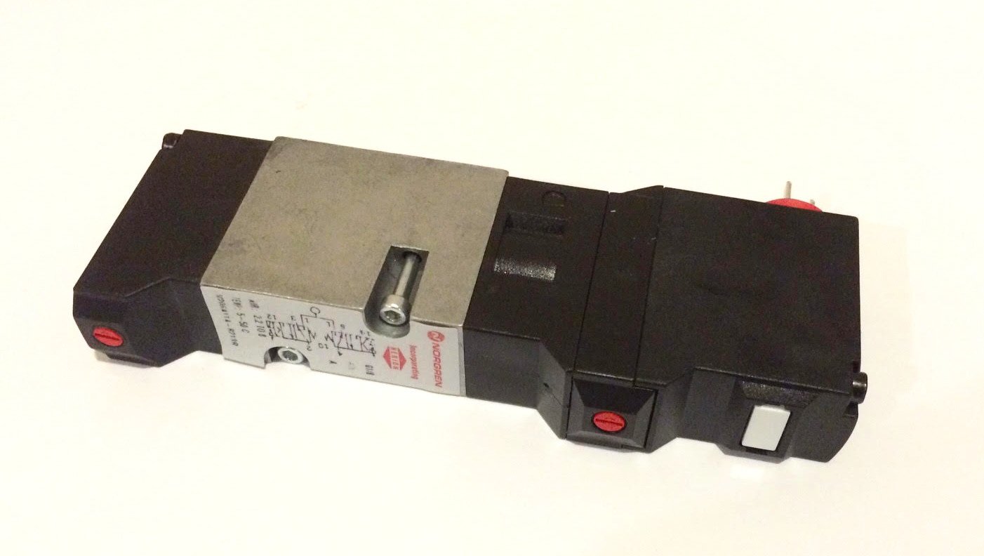 NORGREN V206A11A-B213R 3/2, NC, SDMO, Solenoid Valve, V20/V22