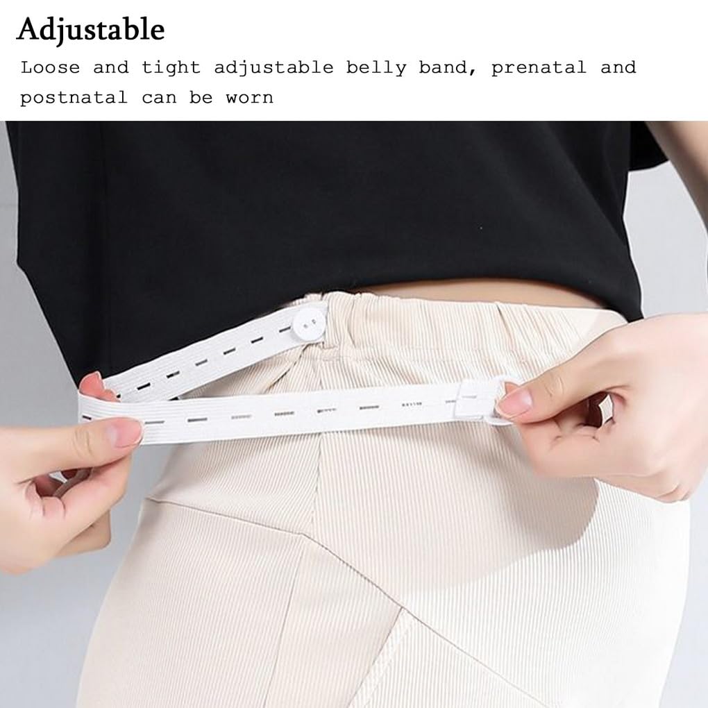 Leggings Premaman Corti, 2 Pack maternità Pantaloncini Premaman Estivi Donna Maternity Shorts Pigiama Pantaloni Corti Estivi per la Gravidanza