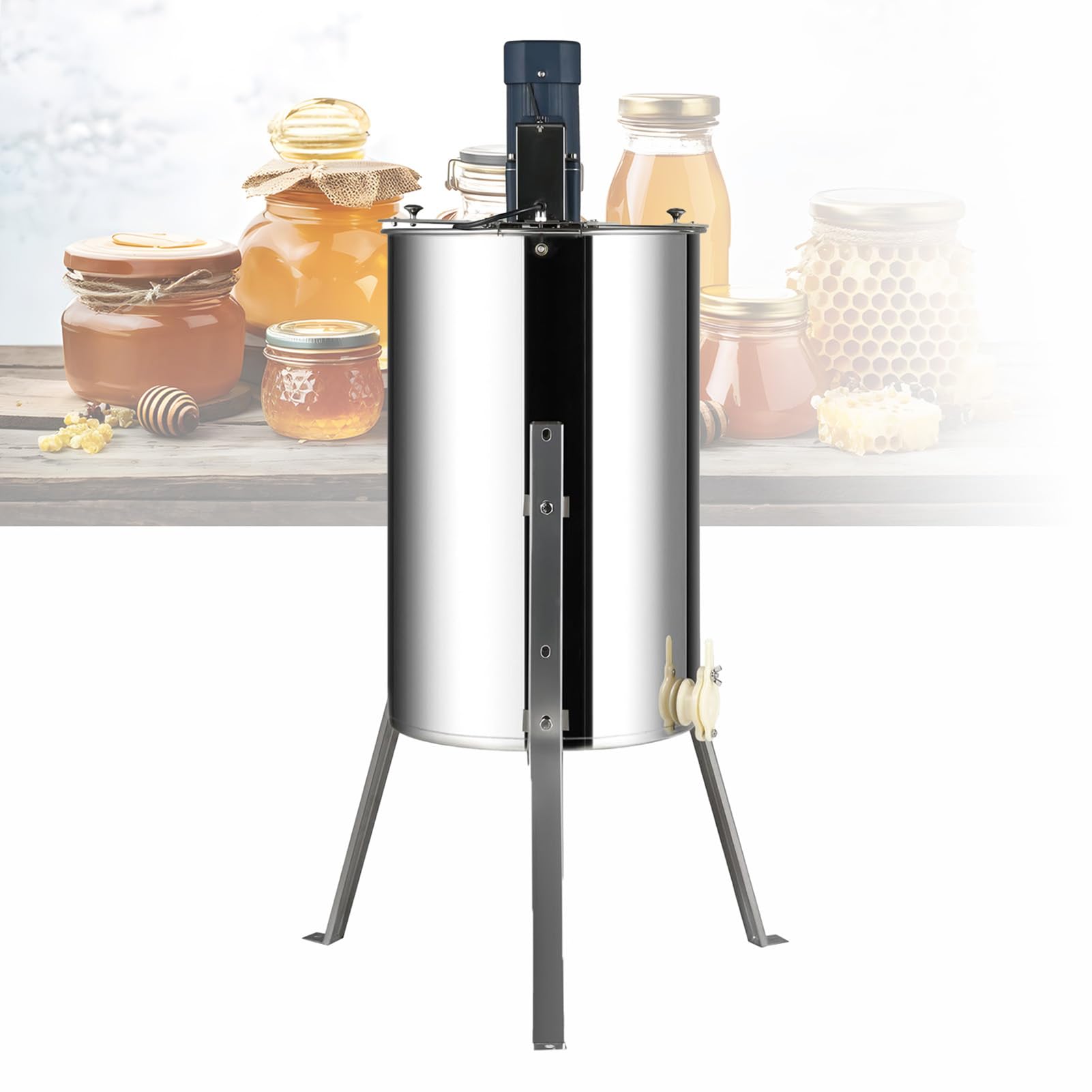 Smielatore Elettrico Per Acciaio Inox Centrifuga Elettrica Raccolta Estrattore Apicoltore Velocità Regolabile Professionale Miele Per Apicoltori Dilettanti - Spinner Miele Veloce Ed Efficiente