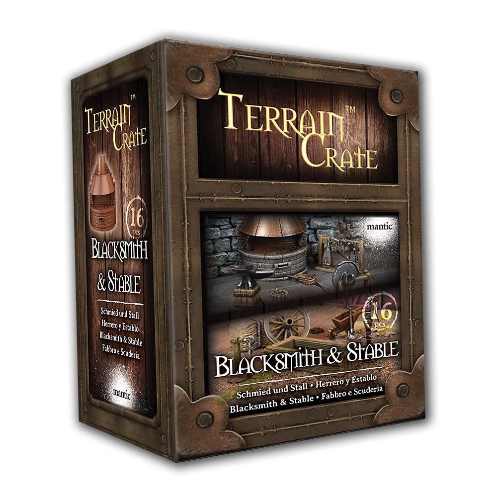 Mantic Games - Terrain Crate - Blacksmith & Stable - MGTC165