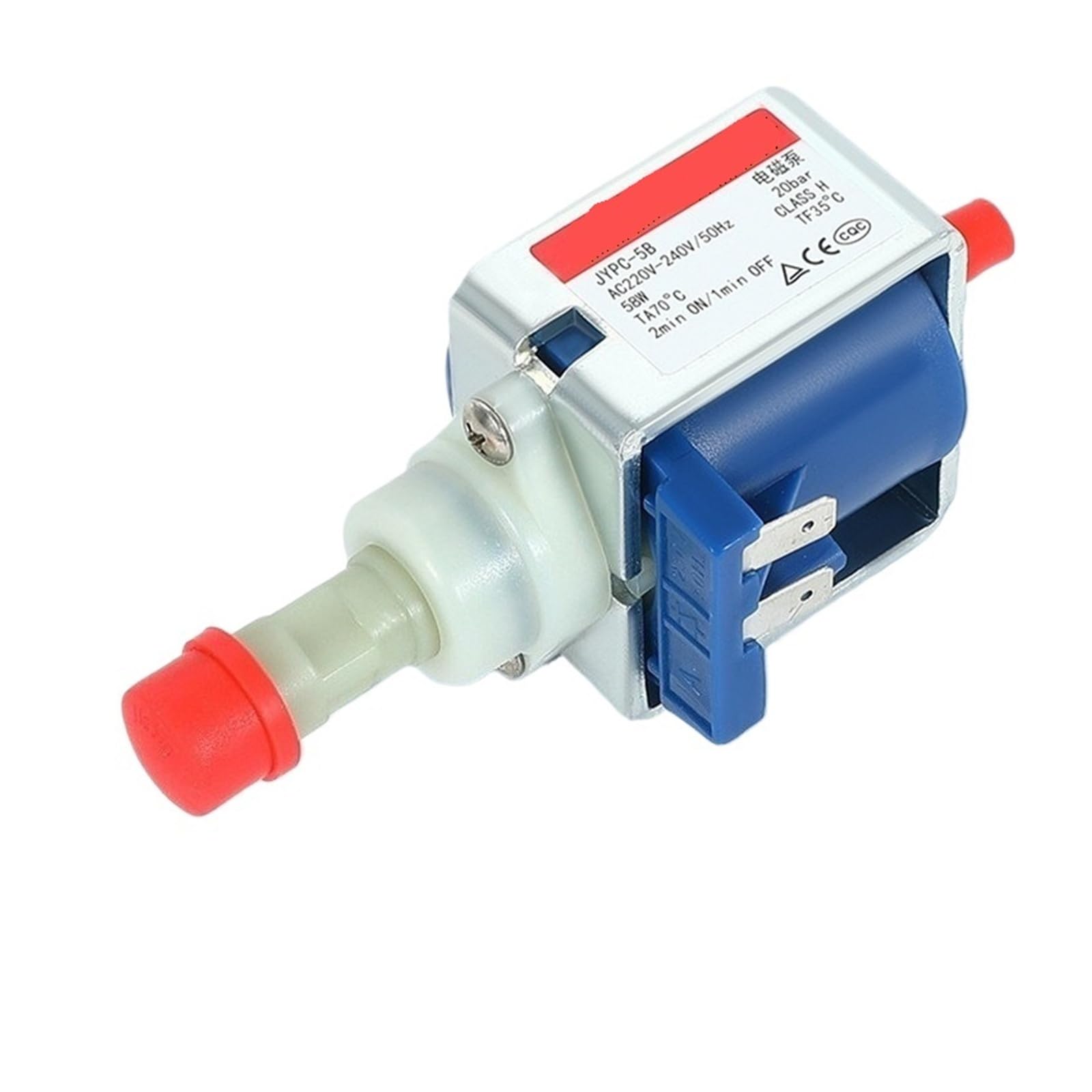 Coal2toalpw Jypc-5B 550Cc/Min High Flow Electromagnetic Water Pump ， 220V 50Hz 58W ， Compatible For Ep5 ， ， Coffee Machine Accessory