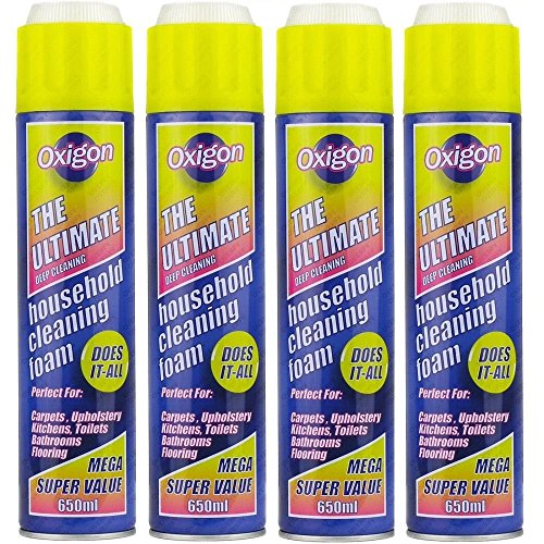 650ml Ultimate Household Carpet Deep Cleaning Foam Sponge Spray Can with Free Scrub Brush