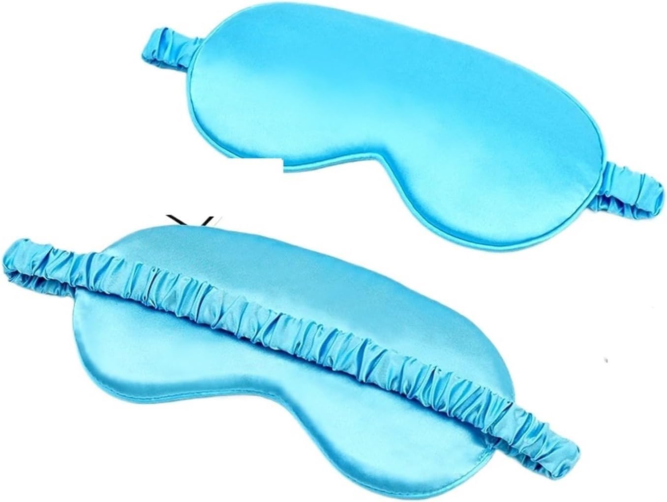 antifaz Mascarilla for ojos de seda for mujer, parche for los ojos de viaje de seda imitada, for descanso de la siesta, parche for cubrir los ojos, máscaras for dormir, ayuda for los ojos, sombra for
