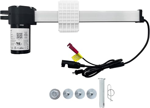 Power Recliner Emomo Motor 3MTRE 3MRE157-200T Lift Chair Linear Actuator | Minimum Install Size 157 mm, Stroke 200 mm, Electric Sofa Motor Replacement