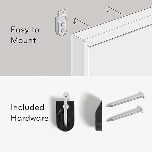 Miniatura 5 de U Brands - Pizarra magnética de borrado en seco con calendario mensual, 16 x 20 pulgadas, marco de aluminio plateado, imán y rotulador incluidos