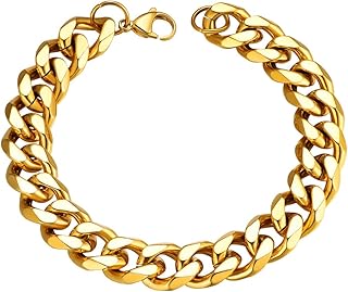 Bracelet gros maillon or femme Outlet