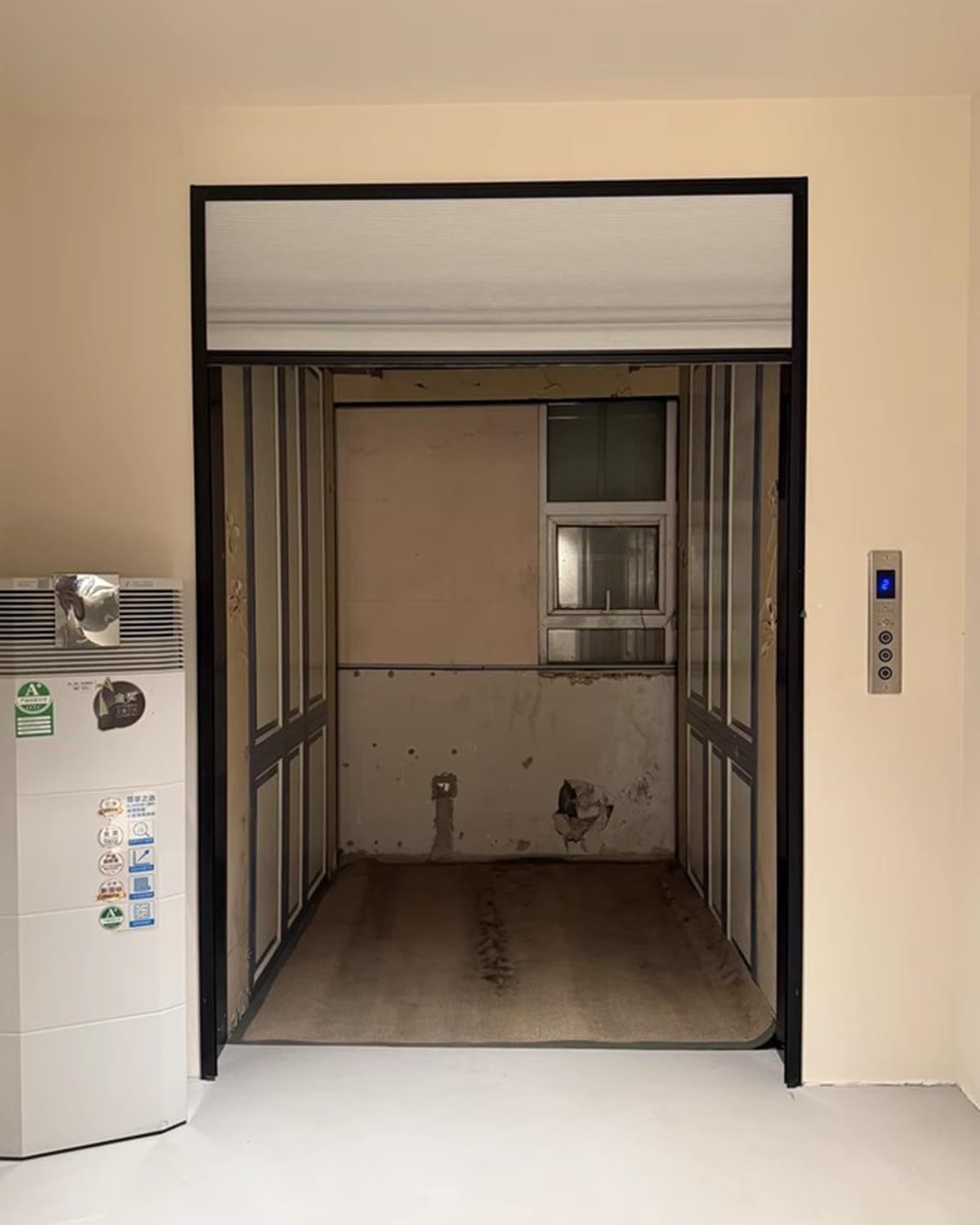 Fisarmonica in tessuto cellulare a fisarmonica per porta, a fisarmonica, avvolgibile, a soffietto, per dispensa, armadio