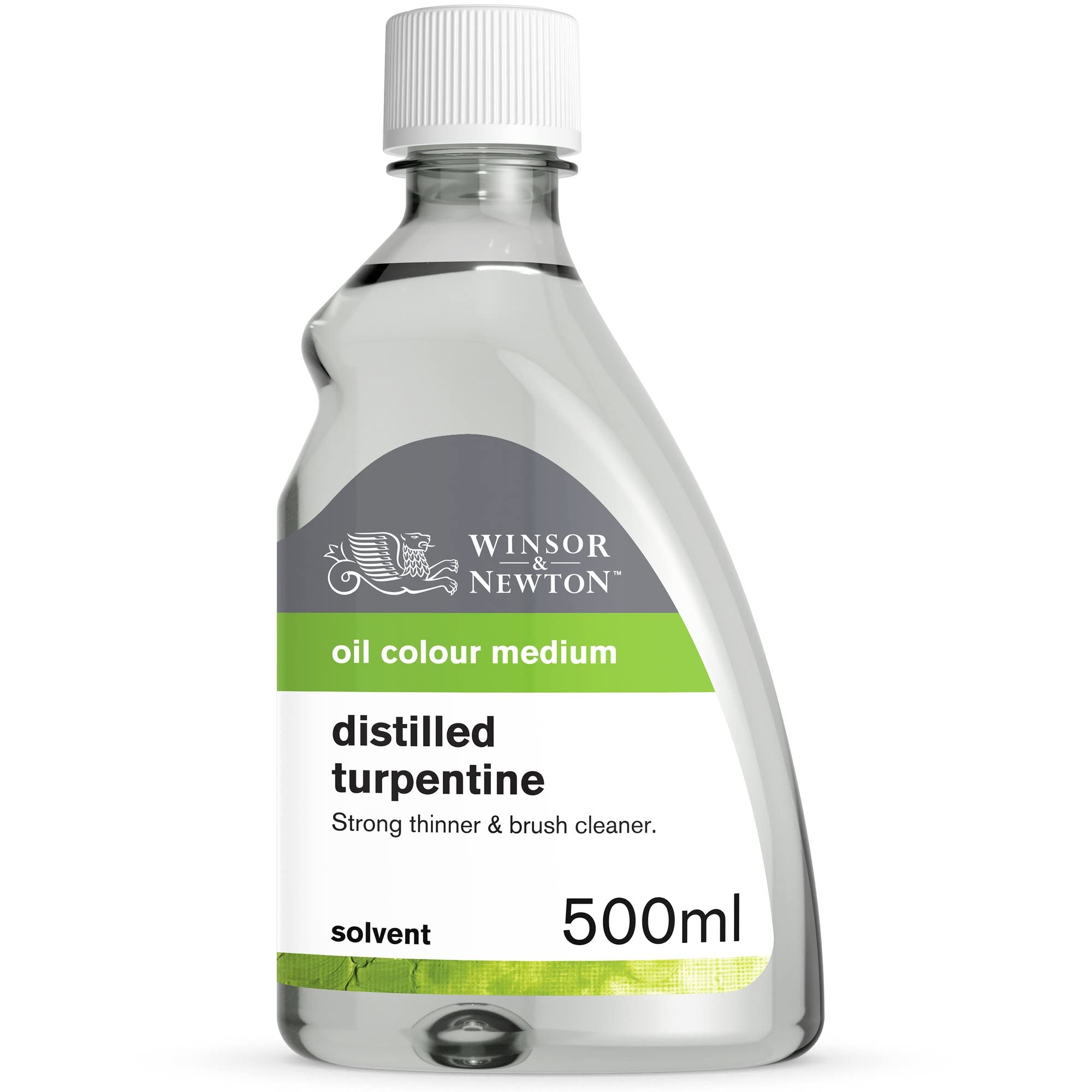 Winsor & Newton 3049744 Balsam Terpentinöl, Künstler, Lösungsmittel für Ölfarben, 500ml Flasche