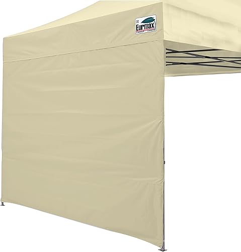 Miniatura 13 de Eurmax USA - Instant SunWall, toldos desplegables para tienda de campaña, lona para campamento, pared lateral de 10 x 20 pies, 1 paquete solo para