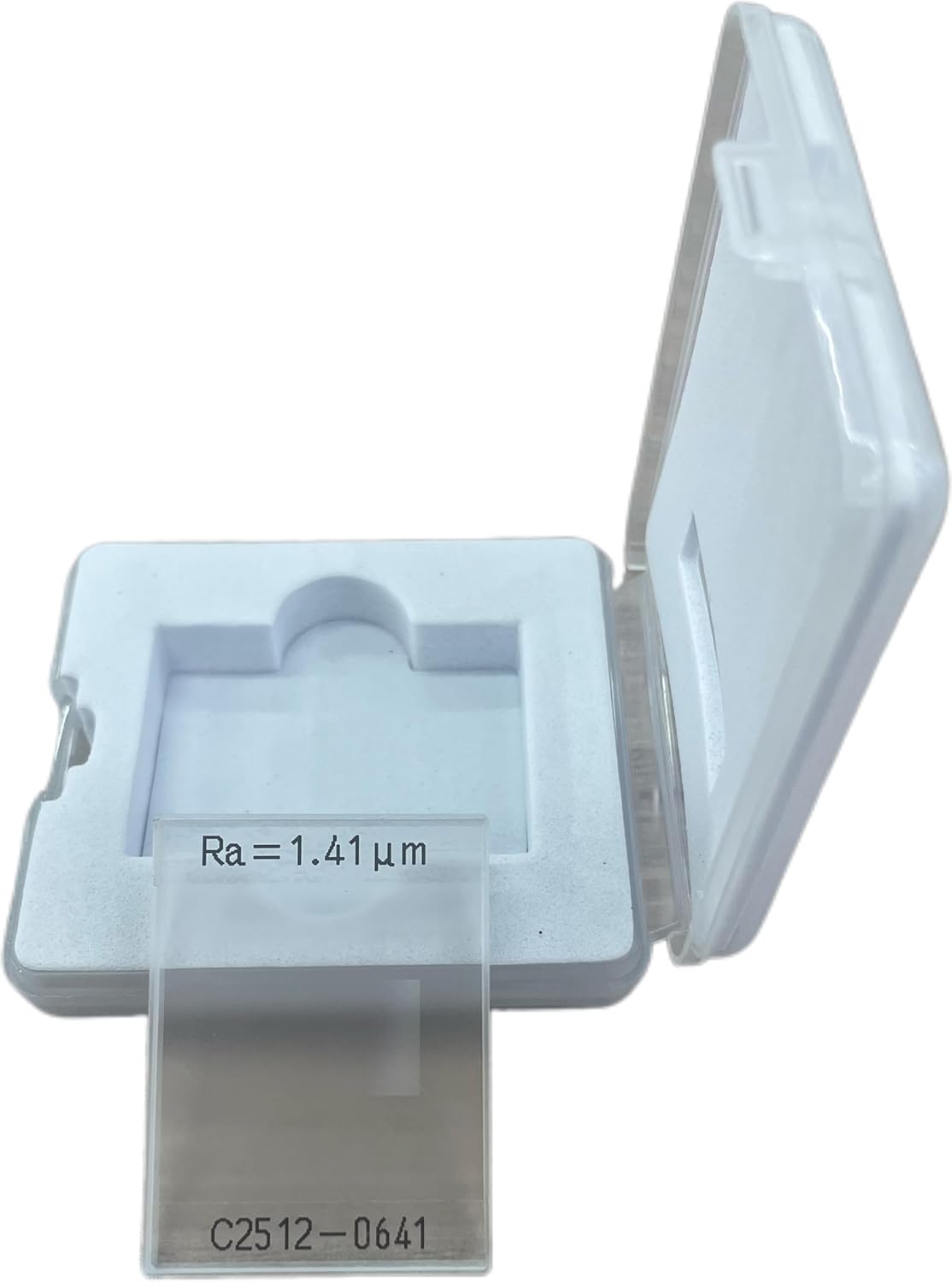 Portable Surface Roughness Tester Calibration Block with RA 1.4μm GB/T19067 ISO5436 Standards for Model KR110 KR220 Digital Surface Roughness Gauge