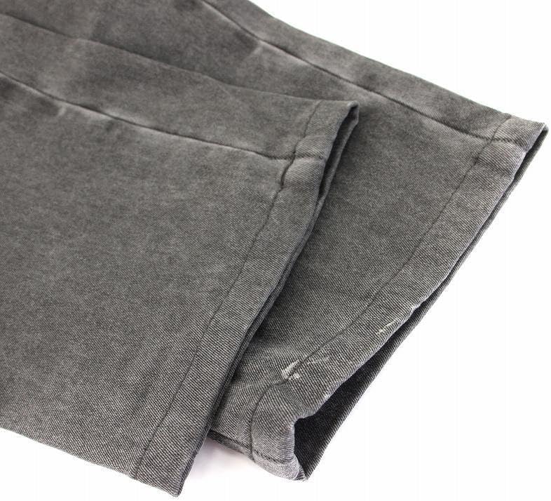 ピーティーゼロウーノ PT01 GEAR SUPER SLIM FIT STRETCH パンツ ジップフライ 加工 48 グレー C