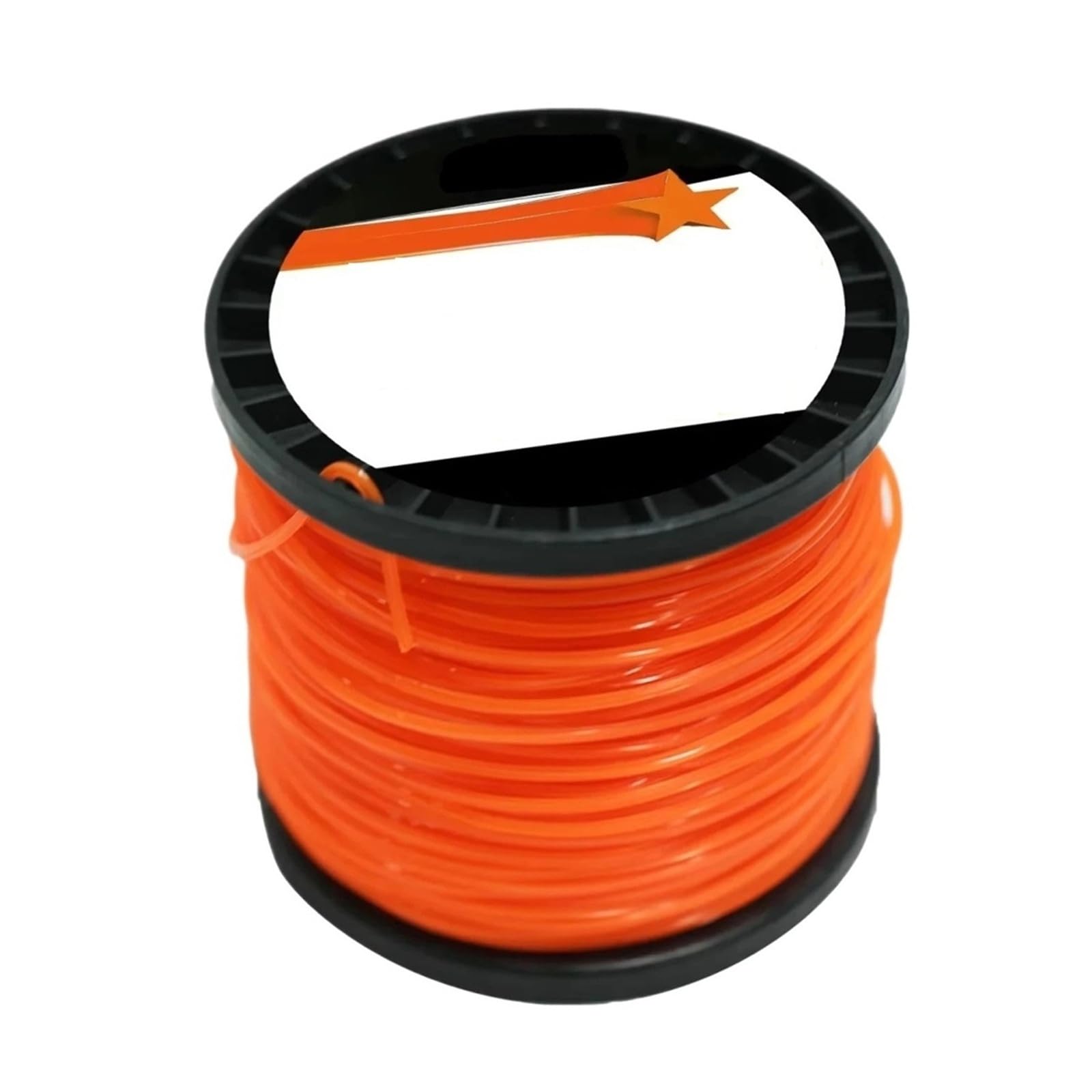 Generico Bobina Filo Taglio Nylon Forma Pentagramma Accessorio Giardino