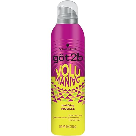 Got2b Volumaniac Hair Mousse: Pump Up the Volume!