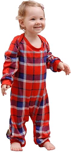 Miniatura 3 de BRKEWI Pijamas De Navidad Adults 2 Piece Matching Family Christmas Pajamas Set Xmas Festive Pjs Cute Printed Sleepwear