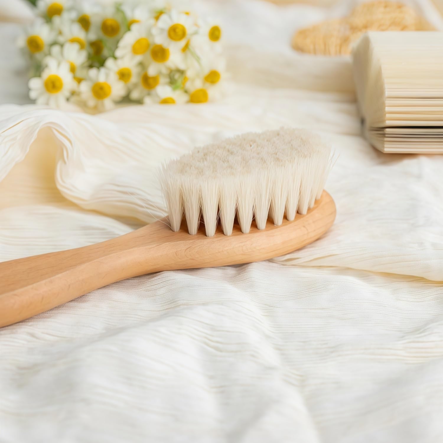 Mi Primer Juego De Cepillos for El Cabello Personalizado, Cepillo Y Peine De Madera for Bebé Con Grabado Personalizada, Paquete De 3, Kit Aseo Esencial for Recién Nacidos, Regalo for Nuevas Mamás