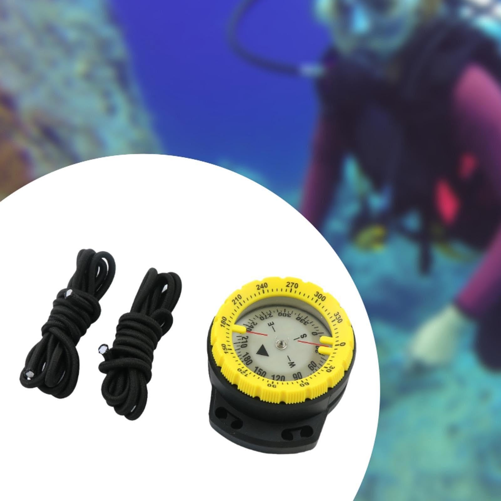 Bussola Subacquea, Bussola da Campeggio, Bussola Impermeabile per Kayak, Attrezzatura Subacquea per Campeggio, Vela, Immersioni, Escursionismo