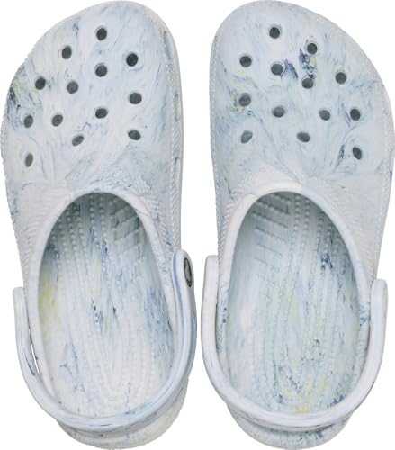 Image of Crocs Womens Classic Marbled Tie-dye Clogs