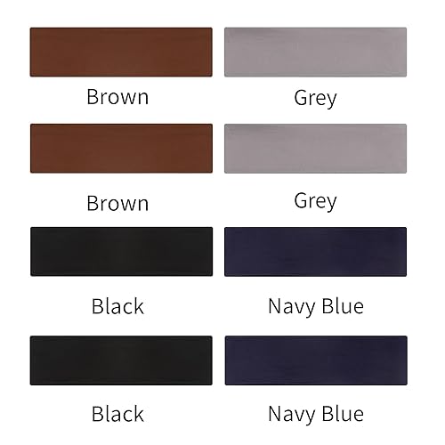 Miniatura 10 de Paquete de 8 diademas deportivas para mujer, tela elástica suave antideslizante, bandas para el cabello para entrenamiento diario, yoga, correr,