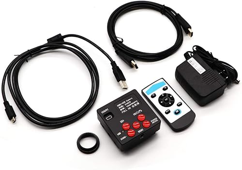 Miniatura 5 de Microscopio trinocular estéreo simulfocal 3.5X-90X 1080P + cámara digital de video HDMI de 21 MP + luz LED ajustable para reparación de soldadura de