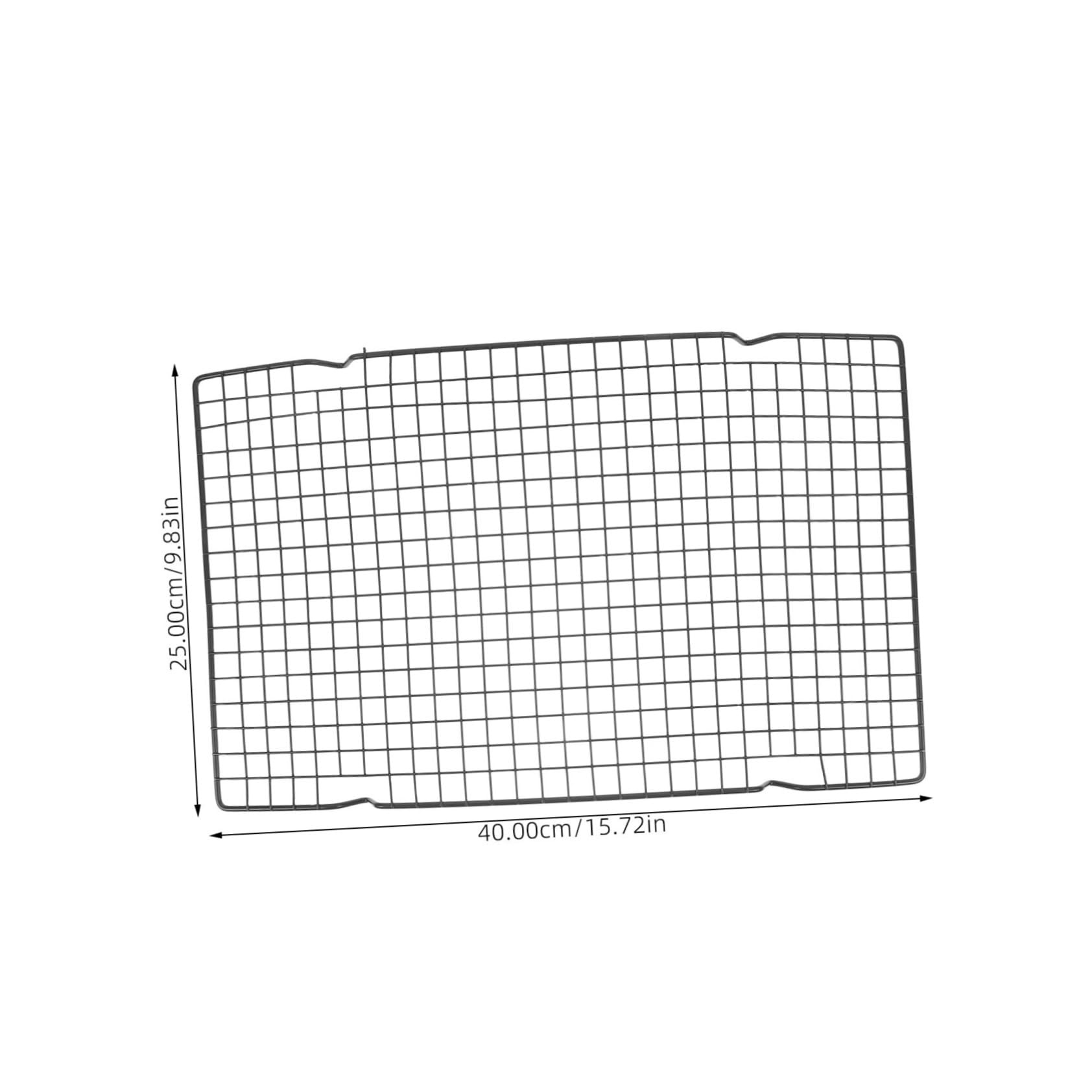 GLEAVI Wire Rack Baking Accessory Multi-function Cooling Rack for Efficient Air Circulation Compact Easy to Clean Nonstick for Home and Outdoor Use