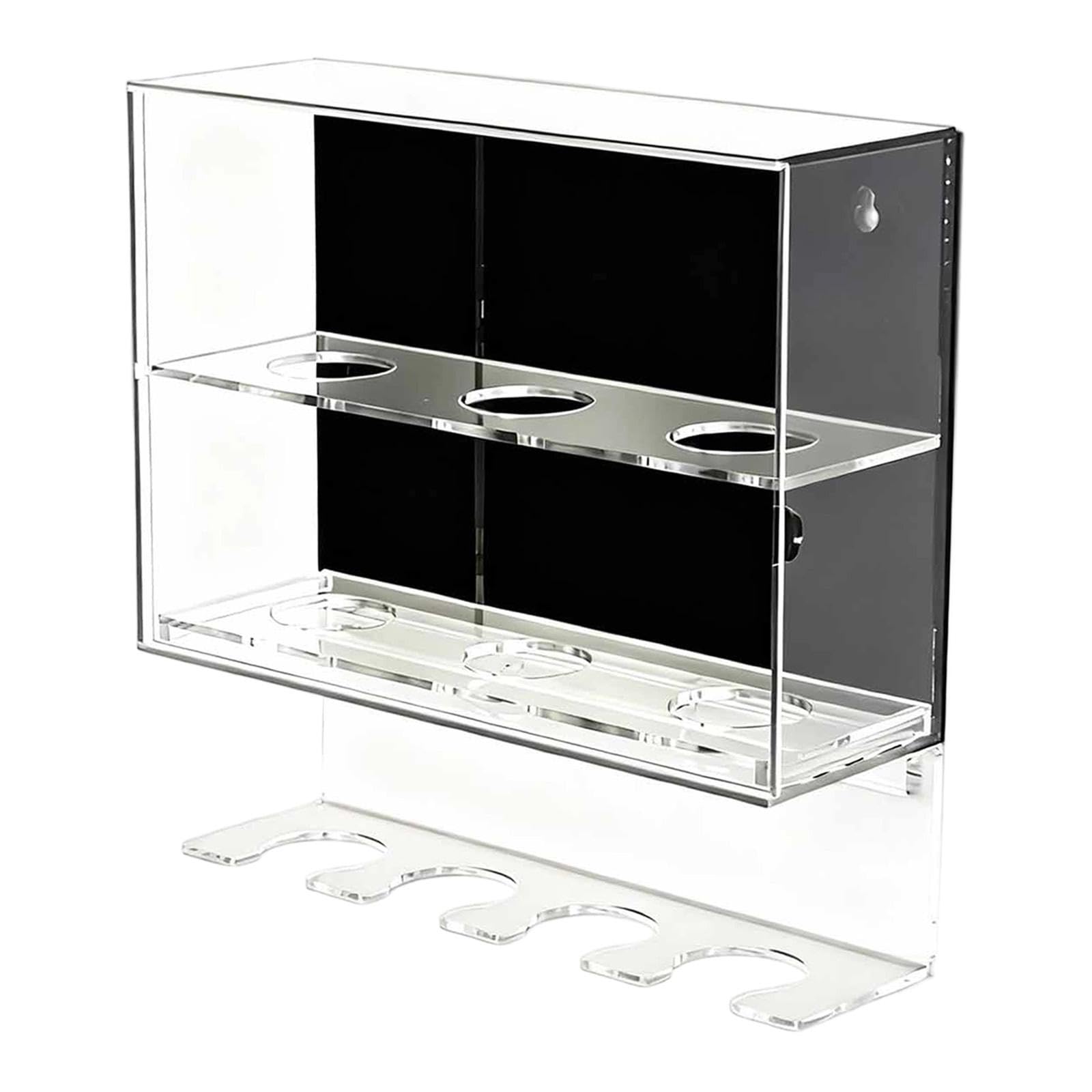 Caja Protectora Antipolvo De Acrílico para 6 Balones Y 4