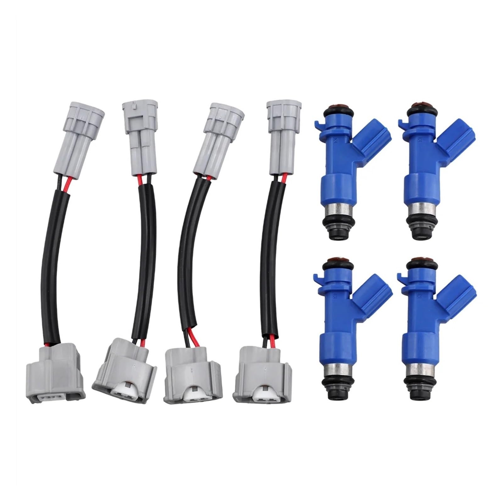 Injector Fuel for RDX RSX TSX Integra for Civic 4PIECES 16450-RWC-A01 Fuel Injector Nozzle 410cc