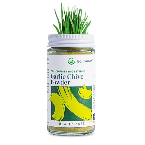 Miniatura 2 de Gourmend Foods Ajo Cebollino en polvo  Certificado Monash bajo FODMAP, sin relleno, sin gluten, 100% natural, sin almidón de maíz, maltodextrina,