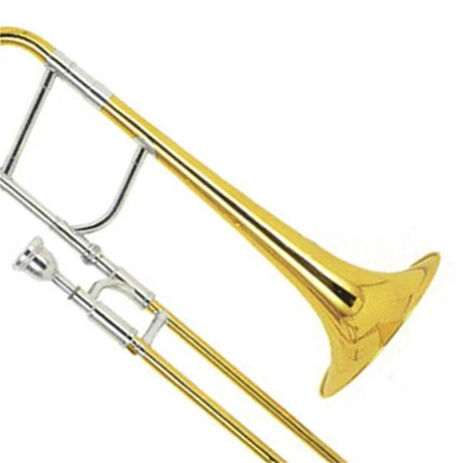 Trombone Trombone Alto Junior En Laque Dorée Qualité De Tonalité Eb Pour Léducation Musicale