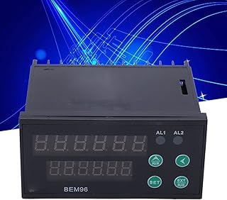 plplaaoo Digital LED Counter,Digital Timer,Electronic Counter, 2 in1 Digital Timer Counter 6 Digit Digital Display Counting Timing Multifunctional Counter for Industrial Pipeline AC100â€‘240V