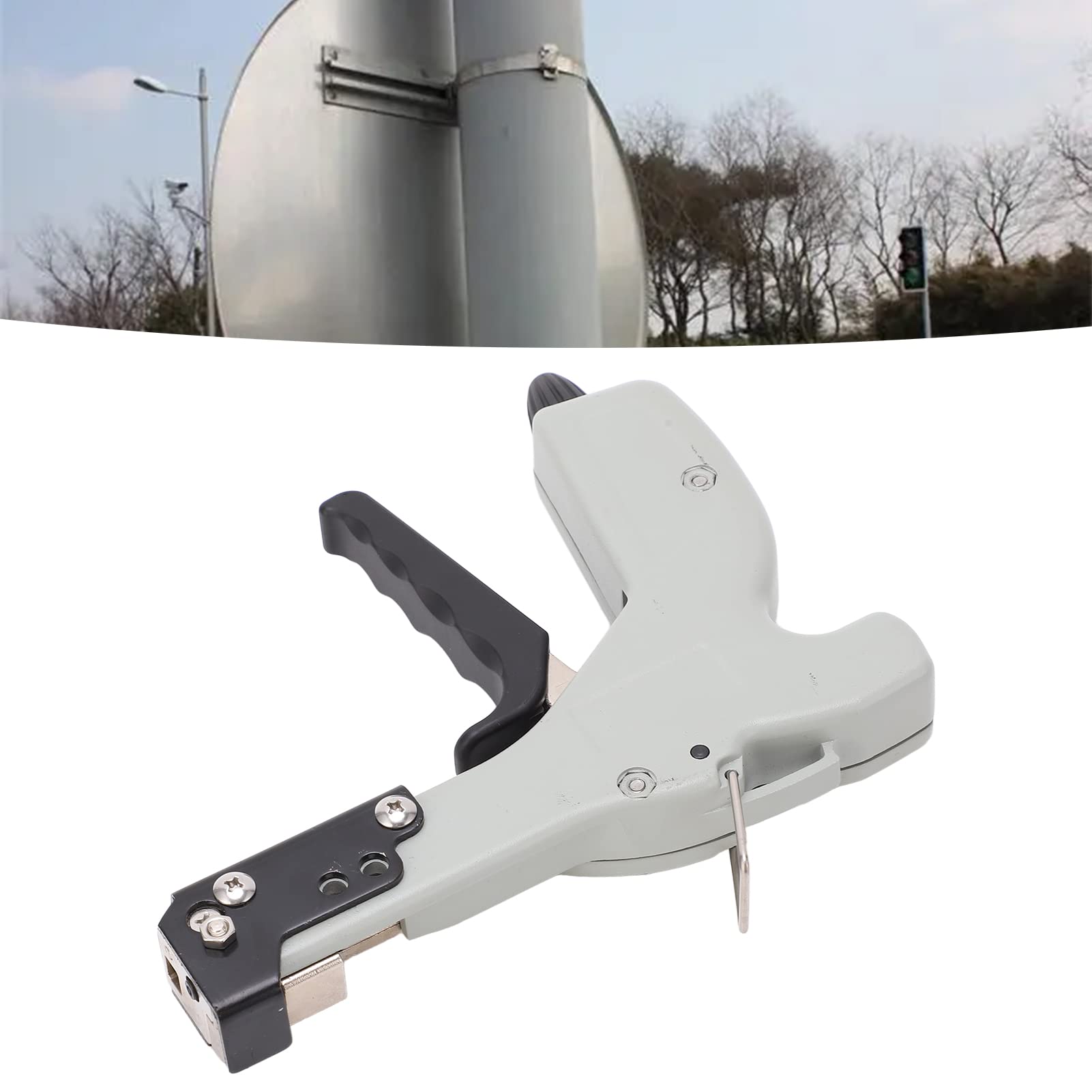 DIY profesjonalny zestaw szczypiec samozaciskowych do naprawy, szczypce do opasek kablowych ze stali nierdzewnej VSZ-600N