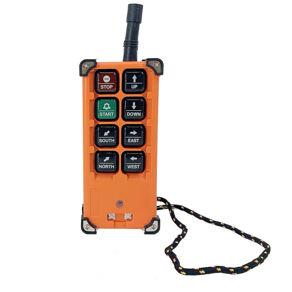 Wireless Crane Remote Control 8 Buttons 12-24V Crane Industrial Remote Control Wireless Transmitter Push Button Switch