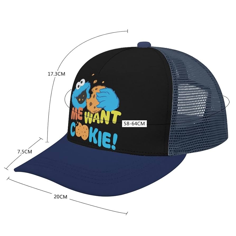 Amazon.co.jp: メッシュキャップ セサミストリート クッキー