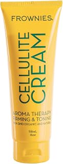 Frownies Aroma Therapy Cellulite Cream- Skin Firming And Tightening Lotion - Ultra Hydrating Body Moisturizer & Firming Lotion - Improve Appearance of Thighs, Under Arms And Tummy, 4oz