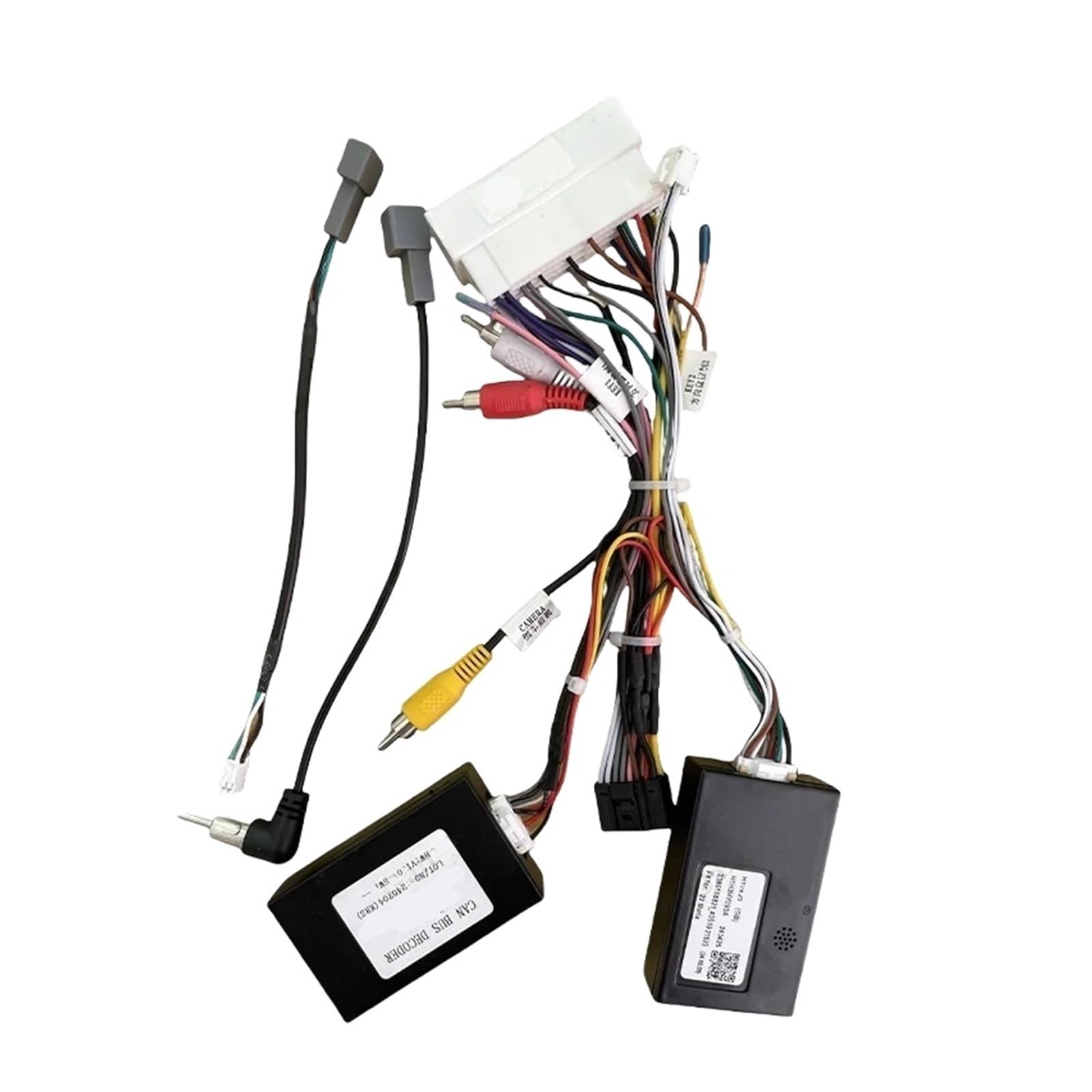 Adaptateur de faisceau de câbles 16 broches for voiture, décodeur, câble d'alimentation for autoradio Android, Compatible Pour Hyundai Staria 2022+