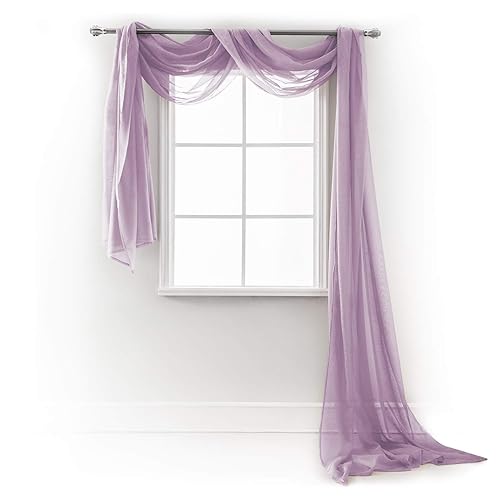 Purple Window Scarves Amazon Com