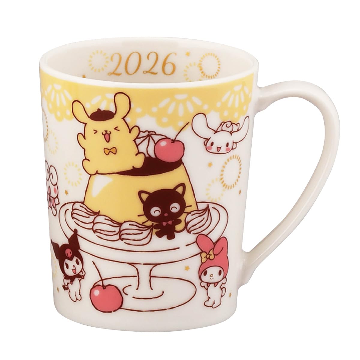 Amazon.co.jp: サンリオ (SANRIO) 2026年 イヤーズ マグカップポムポム