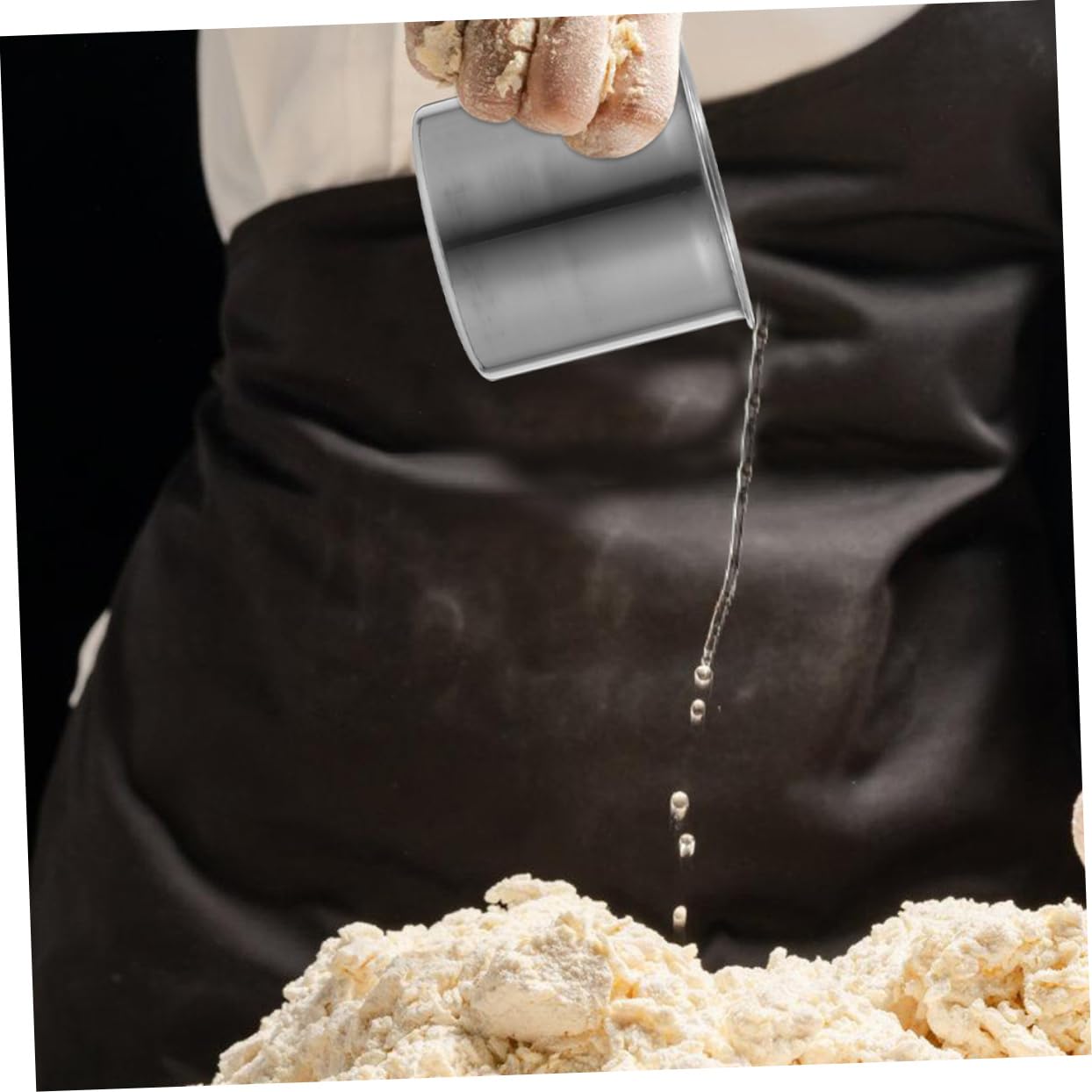 ABOOFAN 9 Pièces Tasse à mesurer verre doseur tasse à écailles de riz balance de cuisine tasses à mesurer de cuisine tasse de riz support de mesure de cuisine bac à glace Acier inoxydable