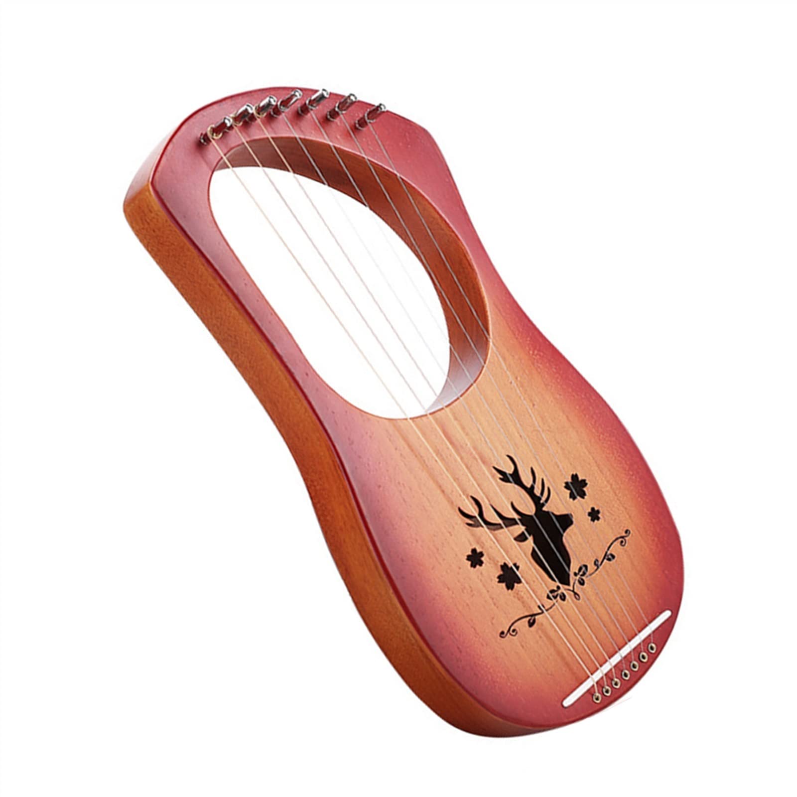 Arpa Arpa A Lira A 7 Toni Lira Arpa A 10 Toni Lira Strumento A Corde Lira per Principianti (Color : 7 Sounds 3)